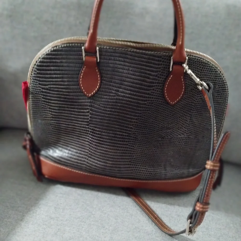 Dooney and Bourke Zip Zip Satchel - Picture 3 of 4